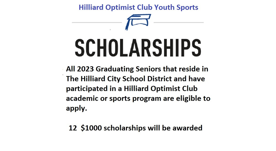 2023 Scholarships 